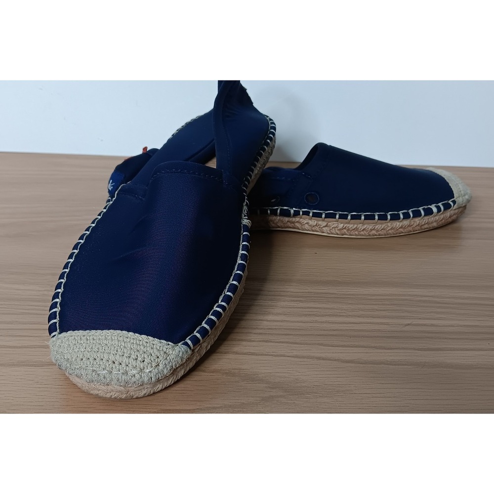 SEA STAR Beachwear Navy Size 8 Slip on Flats Water Shoes Beachcomber Espadrille
